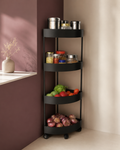 4-Tier Rolling Storage Cart