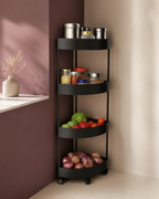4-Tier Rolling Storage Cart