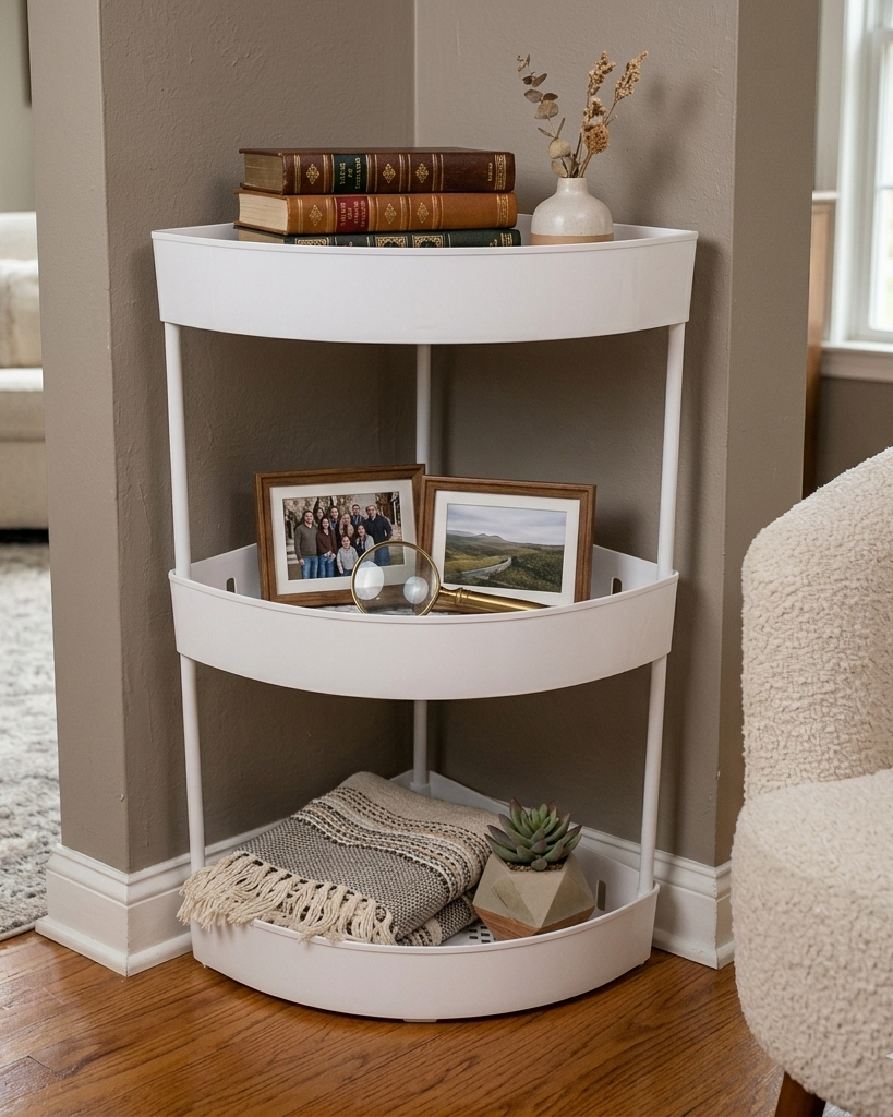 3-Tier Corner Storage Organizer